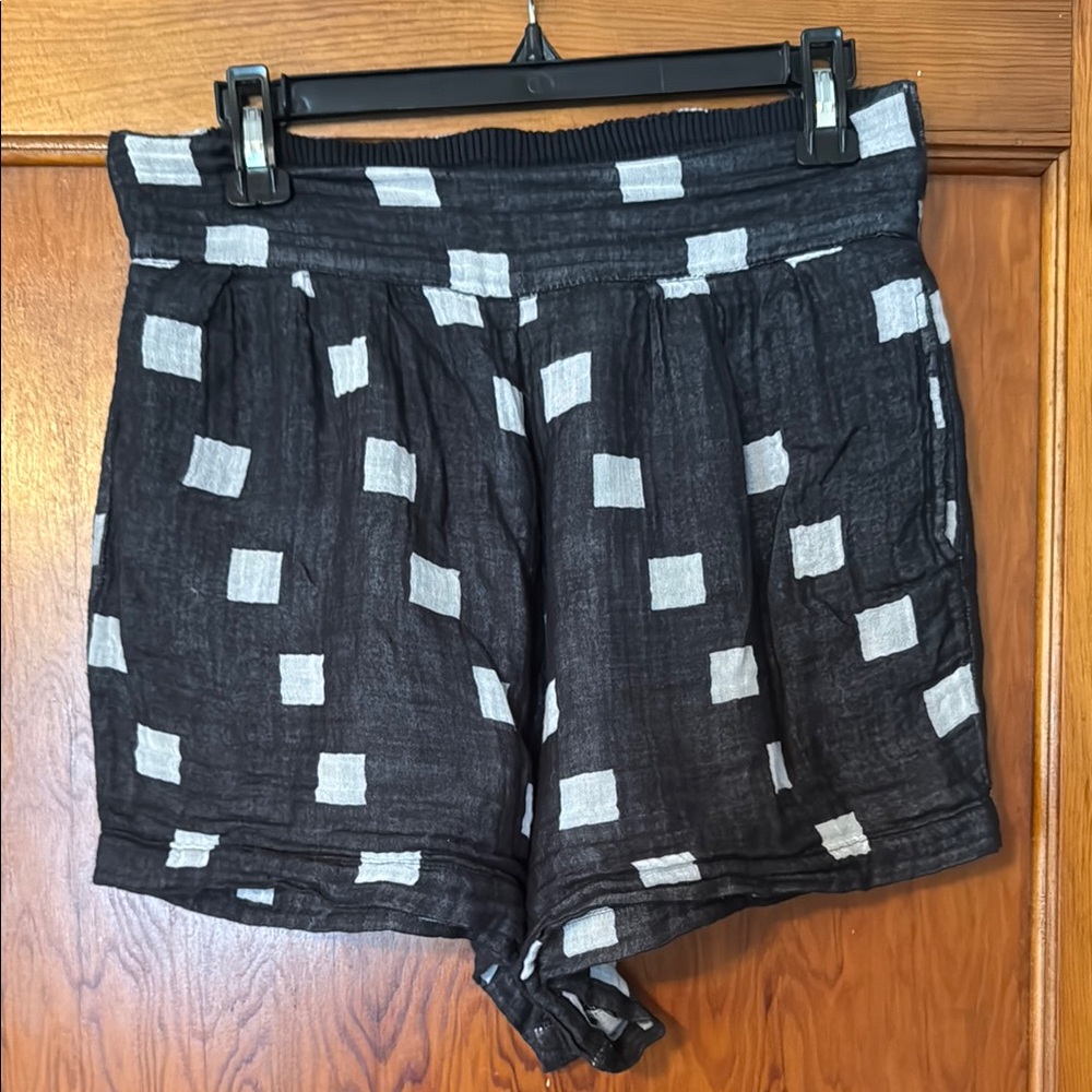 Ace & Jig Black and White Women's Shorts Size Medium